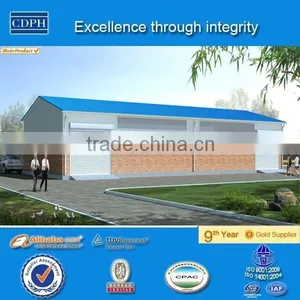 Double Slope Roof Prefab Steel House With Sandwich Panel Cheap Price Quality Choice thumbnail-2