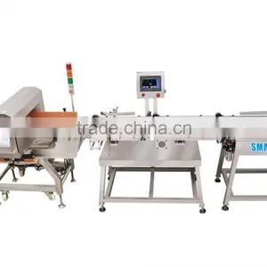 SW-C500 Online Check Weigher Metal Detector With Rejection Device thumbnail-1