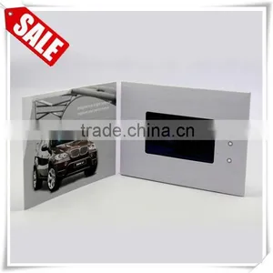 Customized Super-slim Video Card Video Audio Card Lcd Greeting Card thumbnail-2