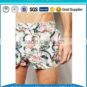 Digital Print Flower Swimwear Custom Your Own Design Board Shorts thumbnail-1