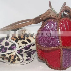 China Leather Handbag Factory Lady Crochet Design Totally Handmade thumbnail-6