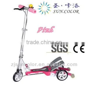 Dual Pedal Scooter For Kids With Adjustable Handlebar Height thumbnail-1