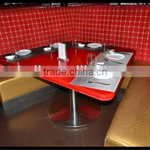 Acrylic Glass Panel Counter Top Reception Desk Design thumbnail-5