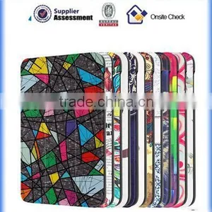 Tri Folding Color Printing Leather Case for Samsung Galaxy Tab A 7.0, Leather Case for Samsung Tab A 7.0 (T280) thumbnail-5