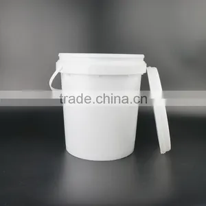 Plastic Pail for Latex, Small Bucket Plastic, Paint Bucket With Plastic Handle thumbnail-3