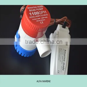 Great Amarine-made With Float Switch Boat 1100 GPH 12V Submersible Bilge Pump thumbnail-1