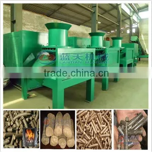 China Manufacturer Cow Wastes Cow Manure Cow Dung Briquetting Machine thumbnail-1
