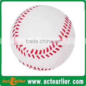 Wholesale Top Quality pu Foam Baseball Shape Stress Ball thumbnail-2