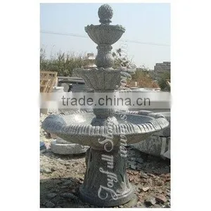 3 Tiers Garden Stone Fountains thumbnail-1