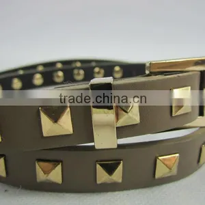 PU Belt Latest Design Metal pu Belt for Girls thumbnail-4