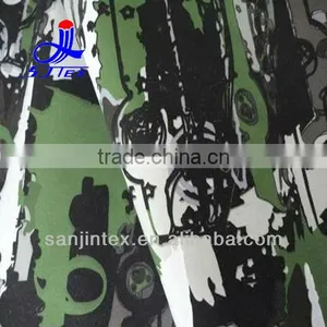 100%polyester Peach Skin Printed Fabric thumbnail-1