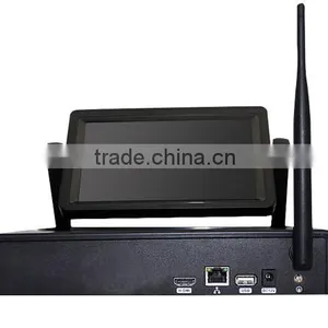 1.3MP IP Camera 4ch Wifi All-in One NVR 7 Inch Monitor Wireless Nvr Kit thumbnail-2