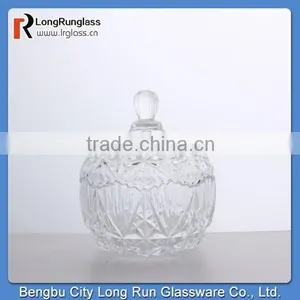 LongRun China 2015 New Product High White Glass Material Cup Candy Box,wedding Candy Box,clear Glass Candy Box thumbnail-1