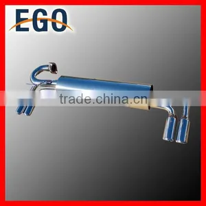 STAINLESS STEEL EXHAUST CATBACK 2" TIP MUFFLER 85-89 TOYOTA MR2 W10 AW10 4A-GE thumbnail-1
