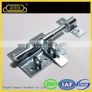 Gate Latch Hardware for Exterior Door With Safe Environment thumbnail-2