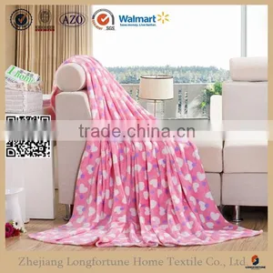 Manufactory Walmart China Home Textile Cute Custom Warm Cuddly Cotton Blanket thumbnail-1