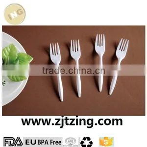 Eco-friendly Disposable PS Plastic Fork thumbnail-1