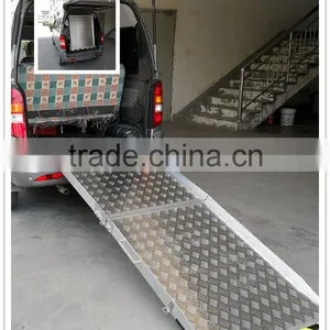 BMWR-2 Wheelchair Loading Platform Wheelchair Ramp for Van Minibus thumbnail-1