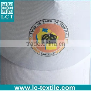 Heat Transfer Print Made in China Cotton Polyester Political White Cheap Cap thumbnail-6