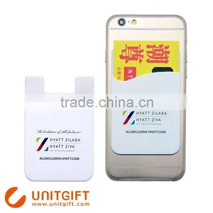 Silicone Adhesive Phone Sticker Card Holder thumbnail-2