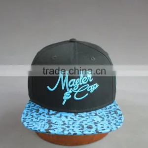 Customer 6- Panel 3D Embroidered Snapback Hat of Wild Nature Style thumbnail-2