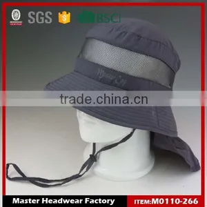 Grey Sinamay Hat Fishing Hat thumbnail-1