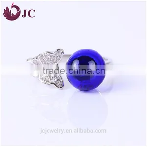 Wholesale Women Silver 925 Fashion Essential Oil Diffuser Aromatherapy Ring thumbnail-2
