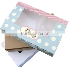 Simple Style for the Paper Gift Fancy Boxes With Window thumbnail-1