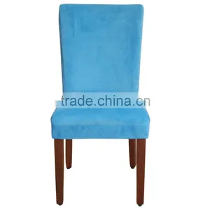 American Style Wooden Chiar Fabric Chair Dining Room Chair thumbnail-3