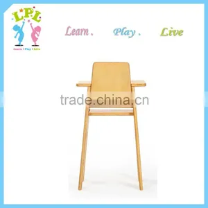 American Market Hot Sale Mini Toy Wooden Baby High Chair for Sale thumbnail-6