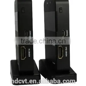 High Stablility 60Ghz Wireless Extender HDMI Wireless Balun Transmitter and Receiver thumbnail-2