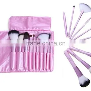 10pcs Pink Mini Kabuki Brushes thumbnail-4
