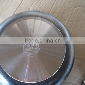 Aluminum Sauce Pot Powder Coating With Glass Lid thumbnail-3