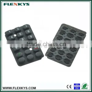 High Quality Durable Silicone Rubber Keypad for Cellphone thumbnail-3