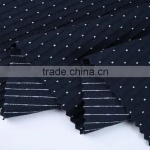 New Products 2016 Knit Fabric Viscose Nylon Polyester Spandex Jacquard Fabric thumbnail-3