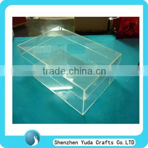 Custom Perspex Shoe Box,clear Acrylic Shoe Box,acrylic Football Boot Display Case thumbnail-1