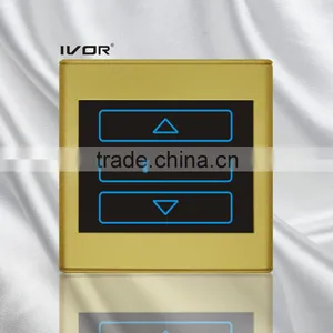 1 Gang 400W Dimmer Touch Switch Champagne Gold (SK-T2300DH1-CPG) thumbnail-1