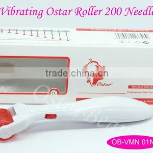 Portable Led Therapy Skin Vibrating Derma Roller thumbnail-1