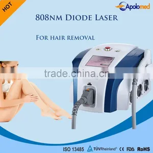 Apolomed 808nm Diode Laser Hair Removal Professional Machine Skin Rejuvenation Hair Removal Diode Laser Salon thumbnail-1