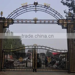 Used Cheap Wrought Iron Fence Panels for Sale thumbnail-1