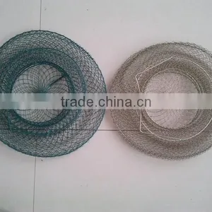 American Collapsible Wire Mesh Fishing Basket thumbnail-5