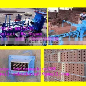 Making Building Bricks of Small Hollow Clay Brick Machine thumbnail-1