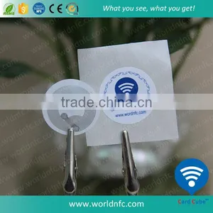 NTAG213 Diameter 25MM Paper RFID Smart Label thumbnail-1