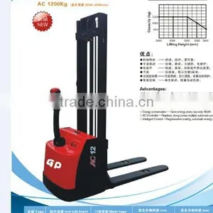 1.2 T Electric Stacker Narrow Legs thumbnail-2