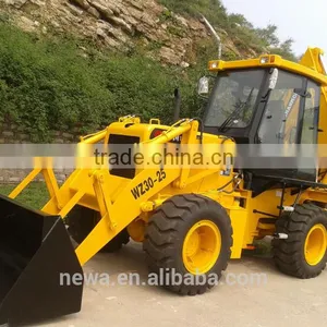 2016 New WZ30-25 With Front Loader and Back Excavator Mini Backhoe Loader thumbnail-1