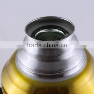 Fashion Design Metal Printeddouble Wall Vacuum Thermal Teapot thumbnail-2