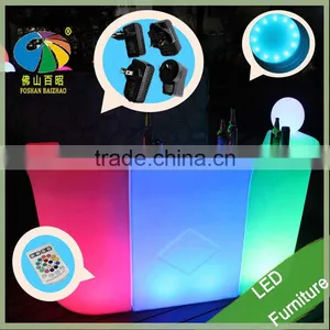 Rechargeable Led Table Led Cocktail Table Led Bar Table Acrylic Tables With Battery thumbnail-3