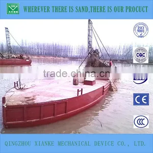 70cbm River Sand Hopper Transporter Barge for Sale thumbnail-4