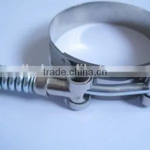 CE Rigging Polished SS304 Stainless Steel 316 Hose Clamps for Pipeline thumbnail-1