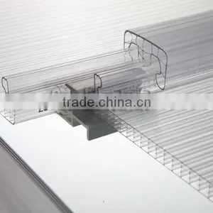 4-wall Rectangle Structure U-lock Polycarbonate Sheets thumbnail-1